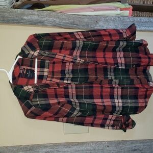 Womens American Eagle Plaid Shirt